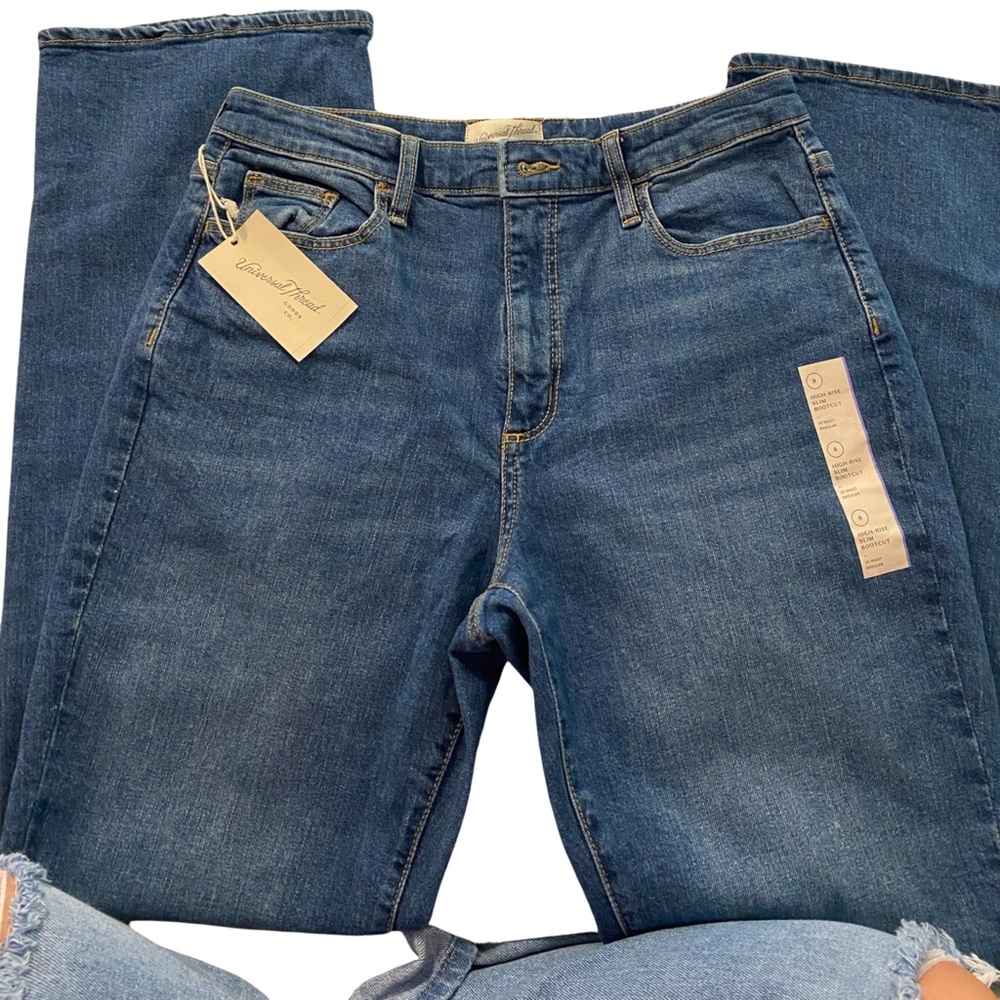 Universal Thread High Rise Slim Bootcut Jeans NWT!